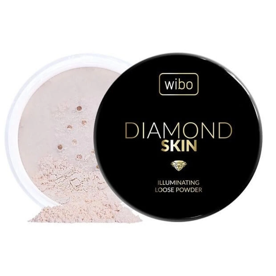 Wibo Diamond Skin Illuminating Loose Powder face powder with collagen, 5.5g