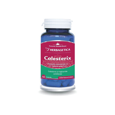 Colesterix, 60 capsule, Herbagetica