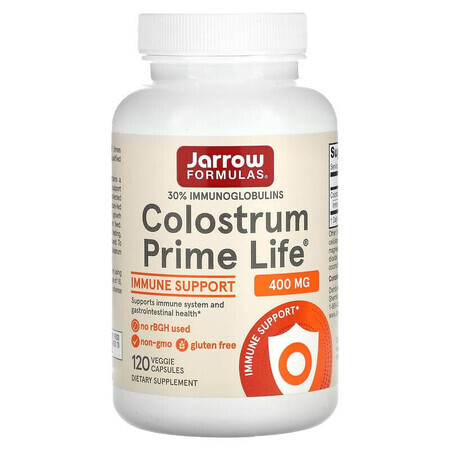 Calostro Prime Life 400mg, 120 cápsulas, Jarrow Formulas