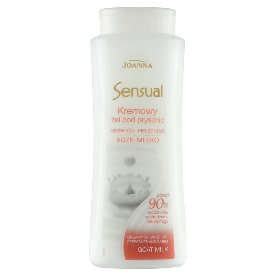 Joanna Gel de duș cremos cu lapte de capră, 500 ml
