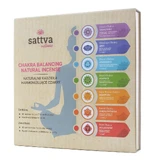 Encens naturel Sattva Chakra Balancing Encens harmonisant les chakras, 49 pièces