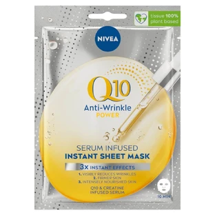 Nivea Q10 Mask en feuille avec sérum anti-rides, 1 pièce