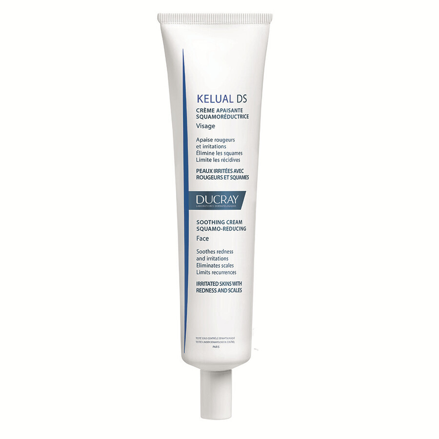 Crema calmante reductora de la descamación y antirrecidiva Kelual DS, 40 ml, Ducray