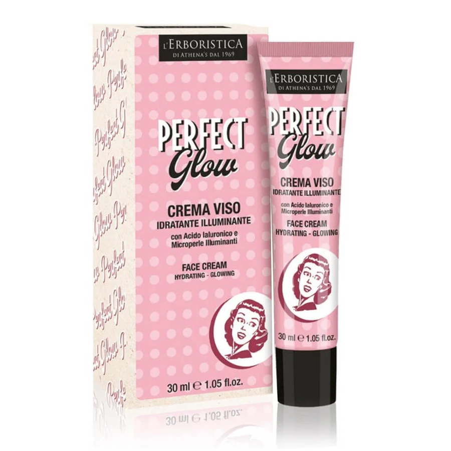 L Erboristica Vintage Crema facial hidratante Perfect Glow, 30 ml