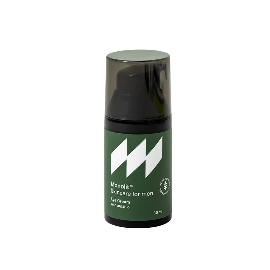 Monolith Skincare For Men Cremă de ochi cu ulei de argan, 30 ml