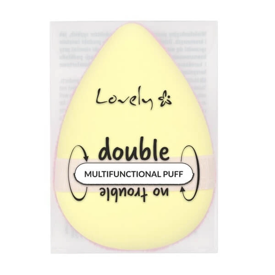 Lovely Double No Trouble Multifunctional Puff Wielofunkcyjny puszek do produktów sypkich i kremowych: ceny i cechy
