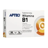 Apteo Vitamina B1 3mg, 50 comprimidos