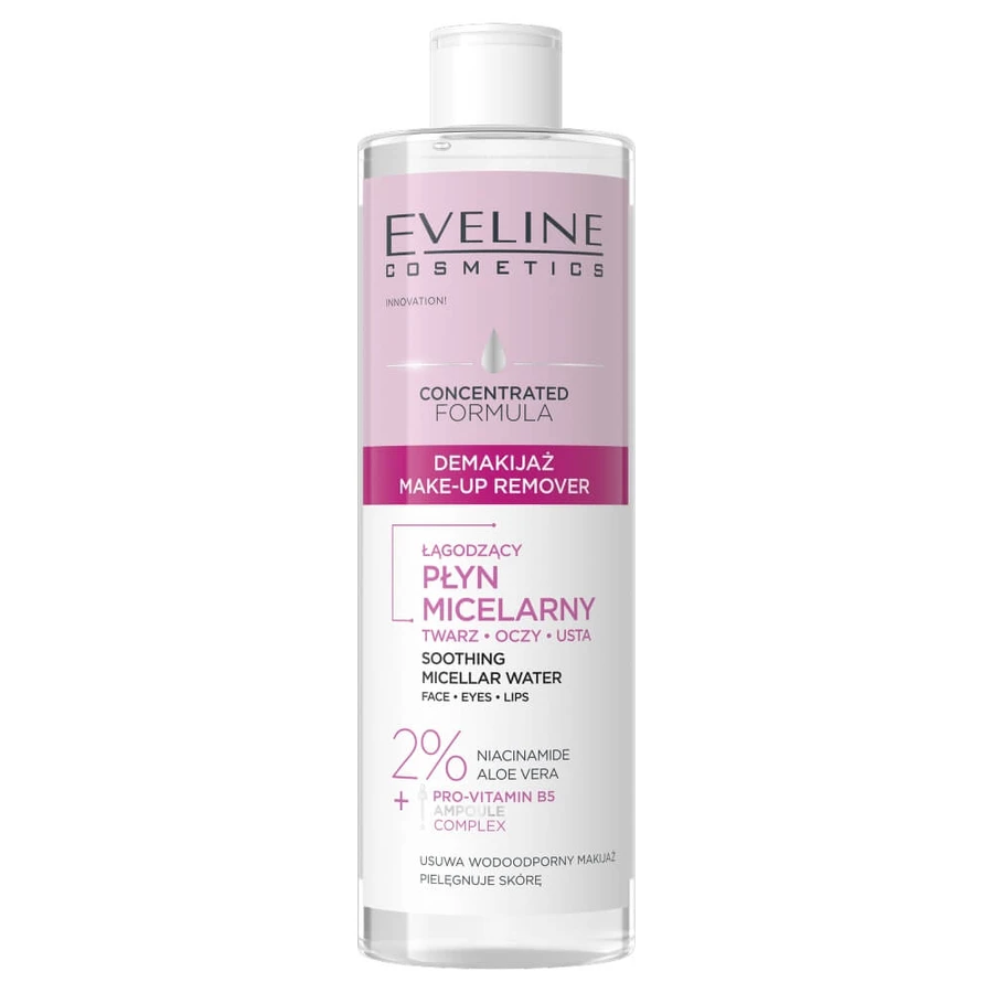 Eveline Cosmetics Concentrated Formula Soothing Micellar Lotion, 400 ml