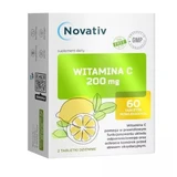 Novativ Vitamin C 200mg, 60 tablets
