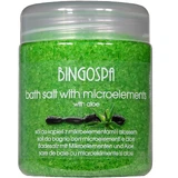 BingoSpa Sel de bain avec oligo-éléments et aloe vera, 550 g