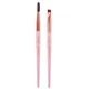 Donegal Mineral Pink Eyebrow Contouring Brush + Pensulă pentru sprâncene și gene