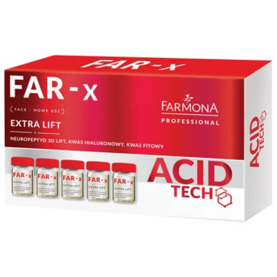 Farmona Professional Acid Tech Far-X Ampułki liftingujące do użytku domowego, 5 x 5 ml: ceny i cechy