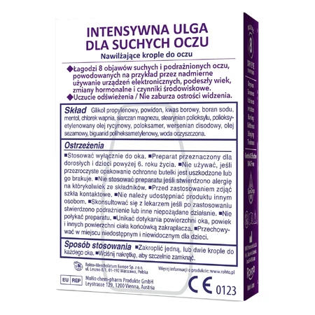 Rohto Dry Aid Krople do oczu, 10 ml: ceny i cechy
