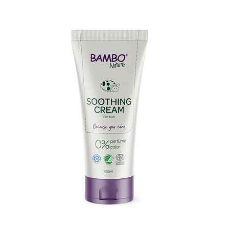 Crema hidratante para niños, 100 ml, Bambo Nature