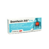 Bromhexin, 8 mg, 20 tablets, Antibiotice SA