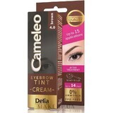Crème à sourcils Cameleo, brun 4.0, 15 ml, Delia Cosmetics