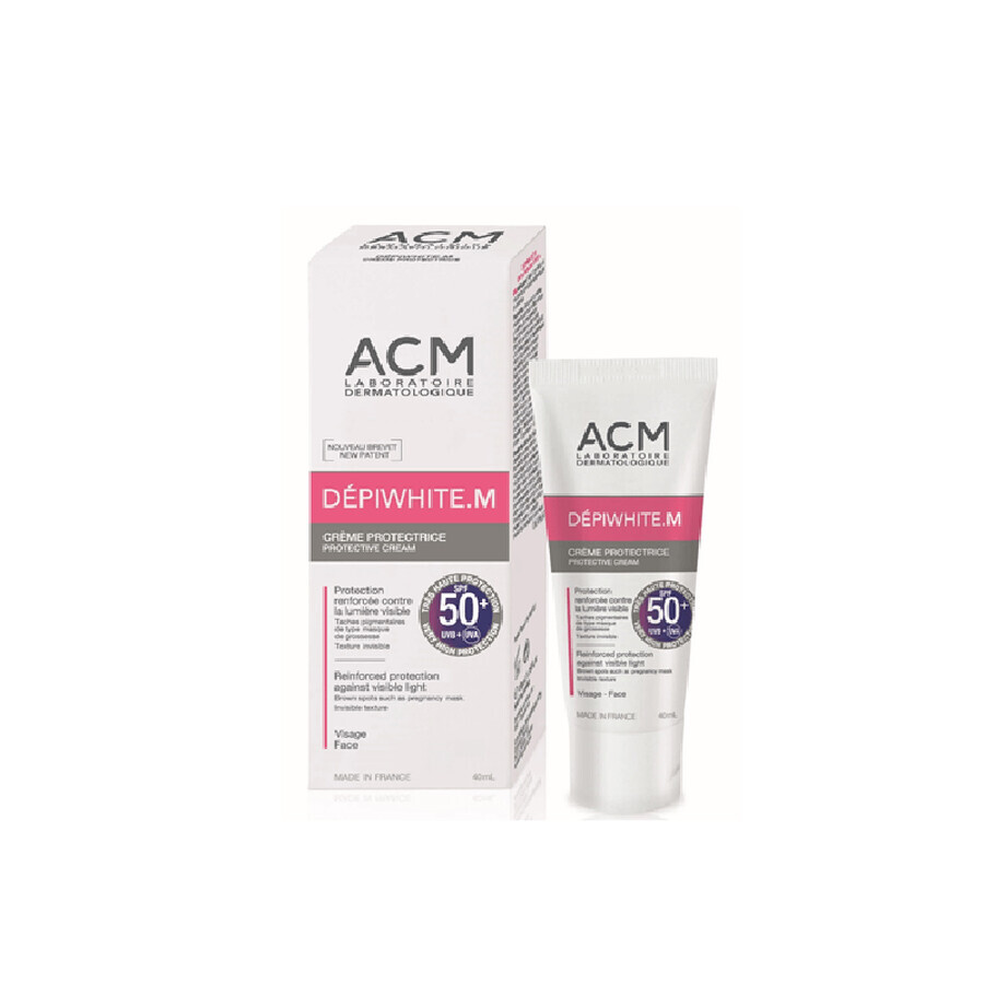 DepiWhite M Zonnebeschermingscrème SPF 50+, 40 ml, ACM