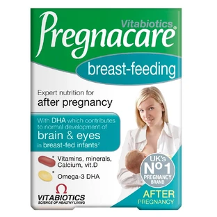 Vitabiotics Pregnacare Breast-feeding dla mam karmiących piersią, 84 tabletki/kapsułki