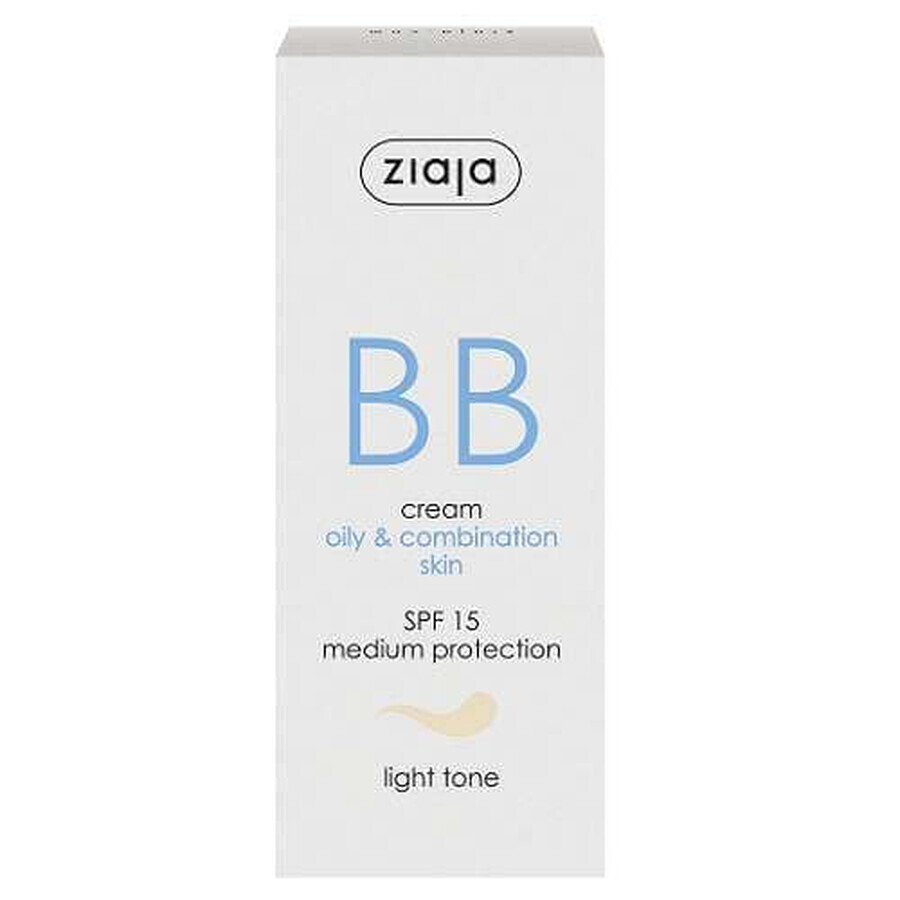 Oily and combination skin cream SPF 15, 50 ml, Ziaja