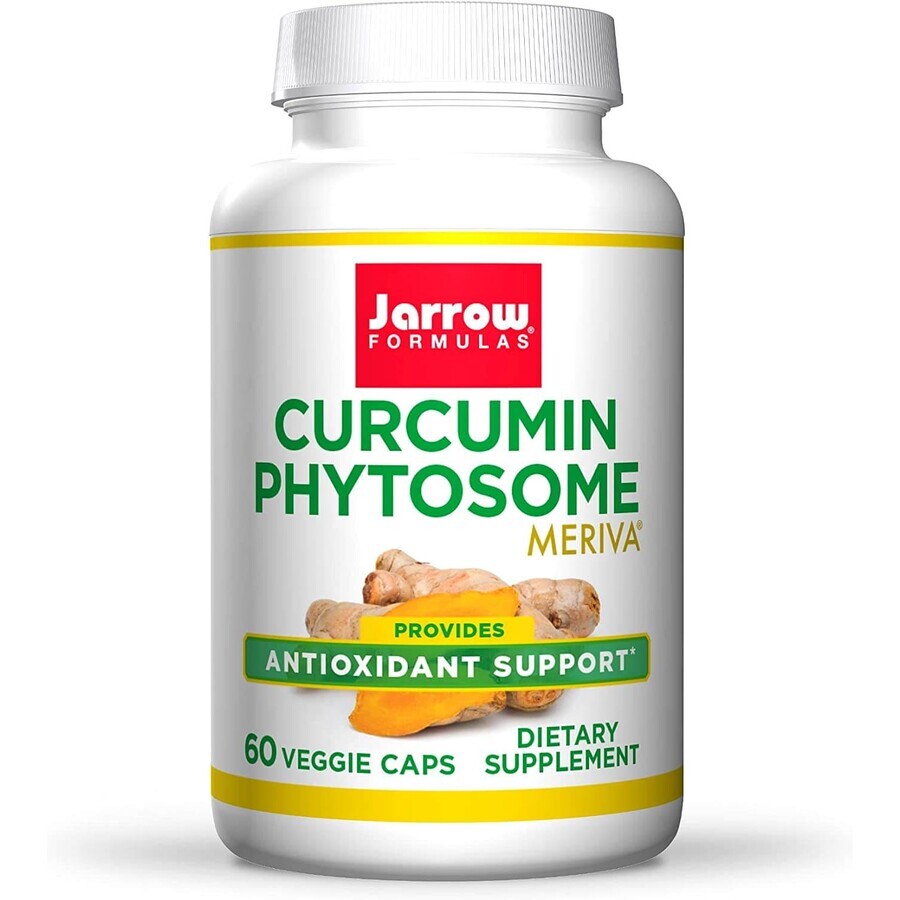 Fitosoma de curcumina, 500 mg, 60 cápsulas, Jarrow Formulas