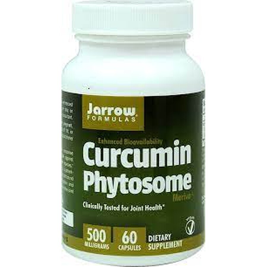 Curcumine Phytosome, 500 mg, 60 gélules, Jarrow Formulas