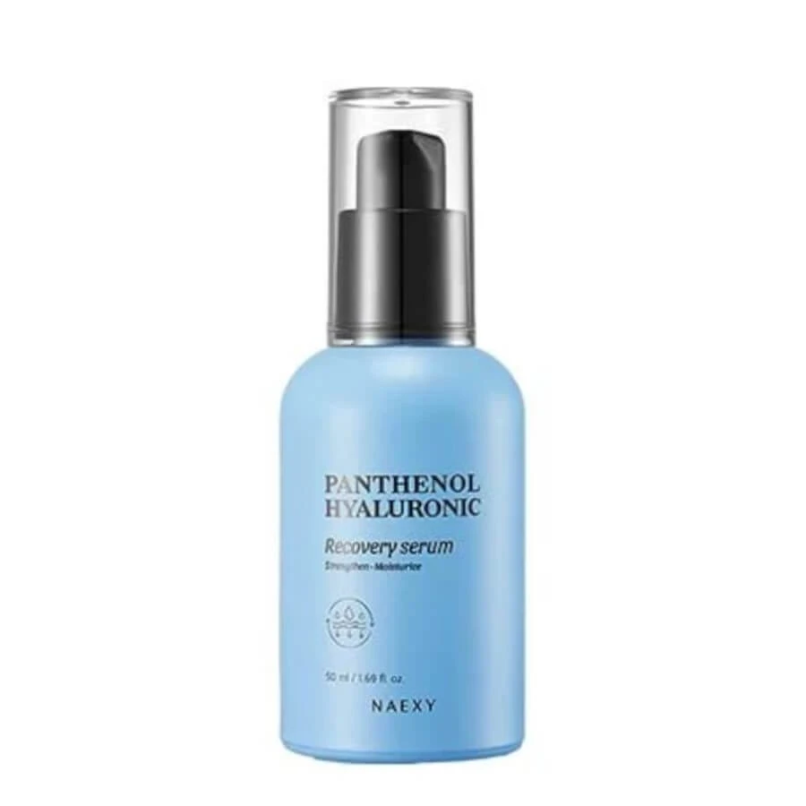 Naexy Panthenol Hyaluronic Recovery Serum Ser de față puternic hidratant, 50 ml