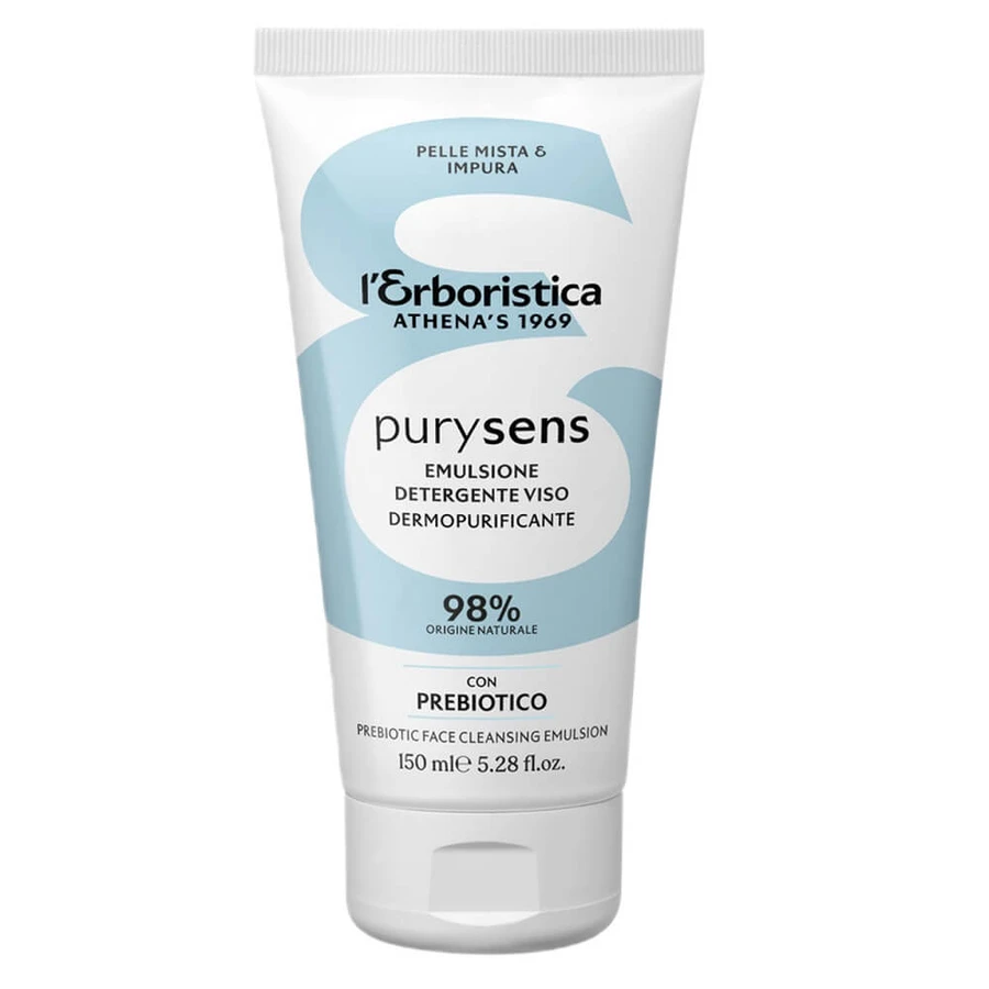 L Erboristica Purysens Oczyszczająca emulsja do twarzy, 150 ml: ceny i cechy