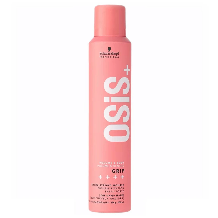 Schwarzkopf Professional Osis+ Grip Mousse volumisante extra-forte, 200 ml