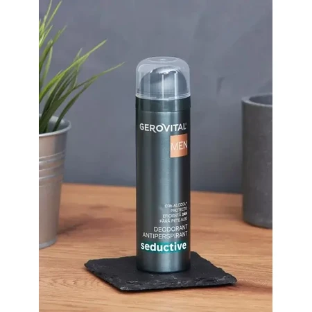 Deodorant antiperspirant, 150 ml, Men Seductive, Gerovital