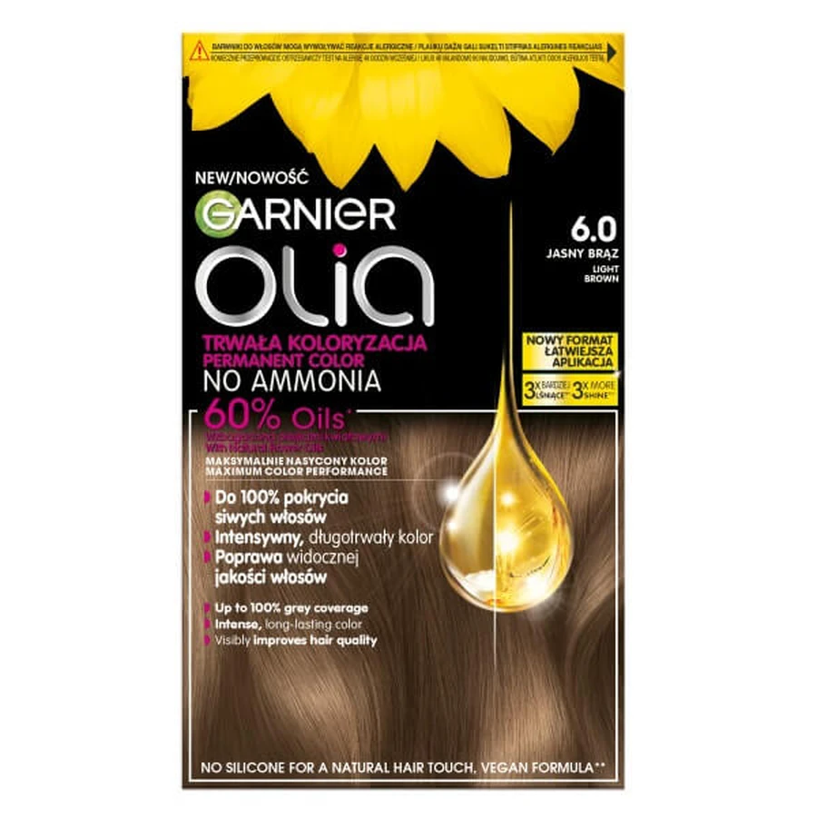 Garnier Olia Culoarea parului 6.0 Light Brown