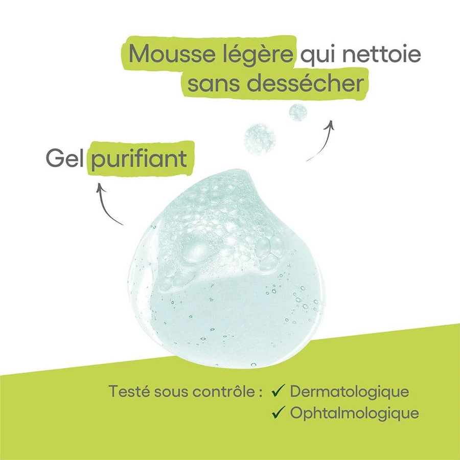 A-Derma Biologie AC Biologische Reinigende Schuimgel voor een Vette, Acnegevoelige Huid 400ml