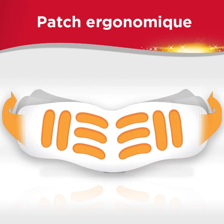 Esparadrapo autocalentable Thermacare para cuello, hombro y muñeca x6