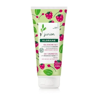 Klorane Junior Gel de duș 2in1 Zmeură 200ml