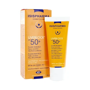 Isispharma Uveblock Fluido Invisible Spf50+ Piel Sensible 40 ml