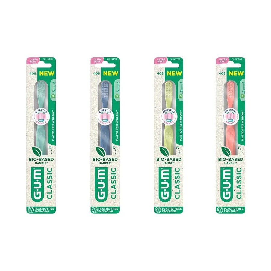 Chicle Classic Brosse À Dents Bio-Sourcée Ultra Souple 15/100e Compacte x1