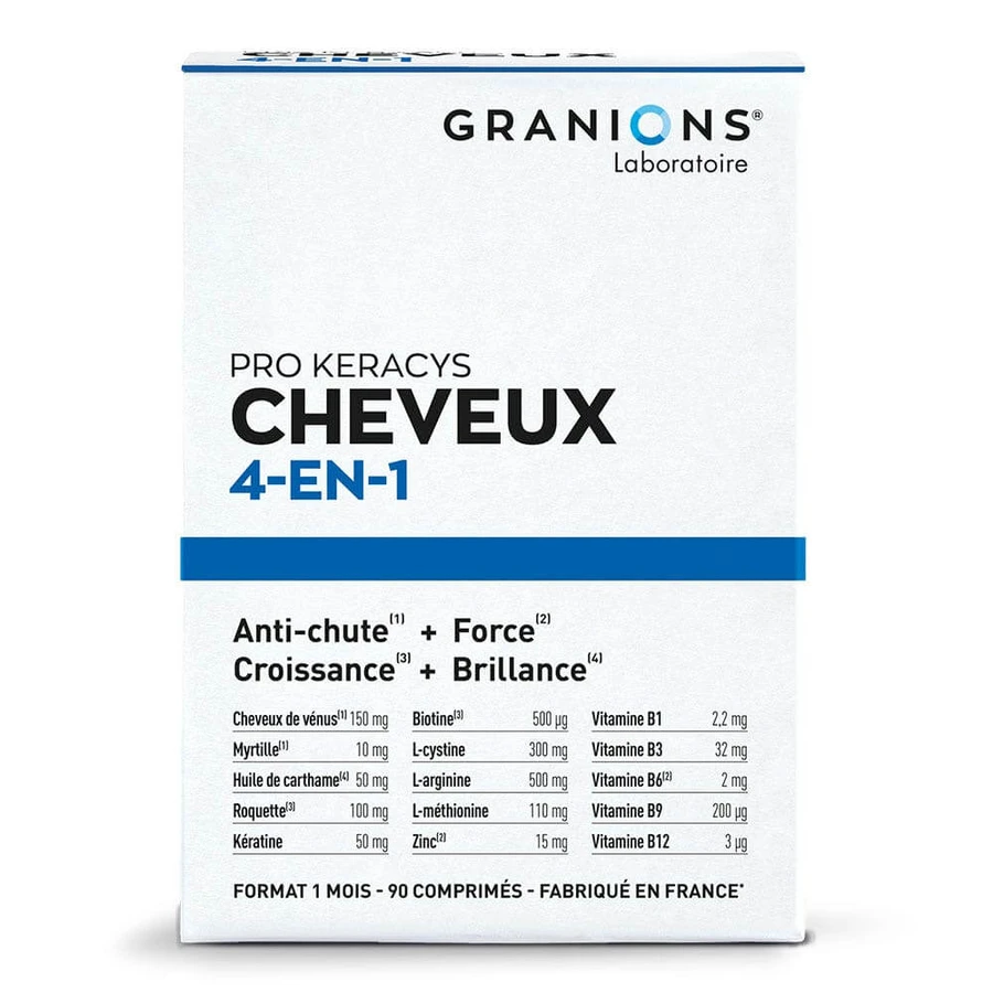 Granions Pro Keracys 4in1 Hair 90 tabletek: ceny i cechy