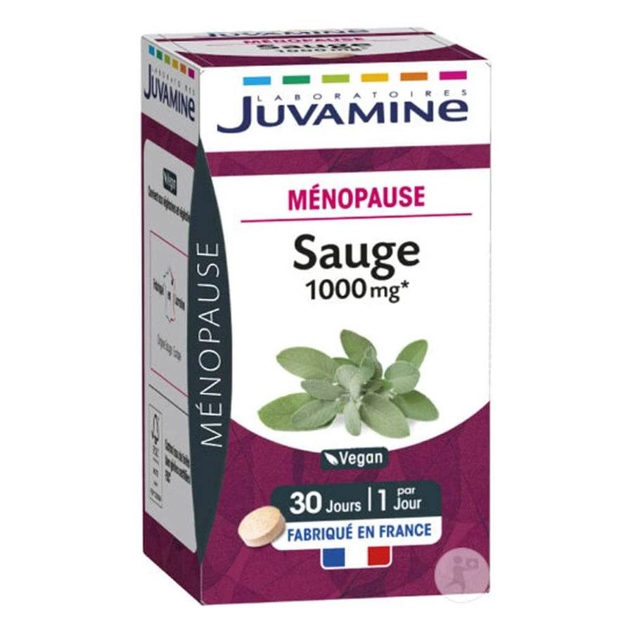 Juvamine Menopause Sage 1000mg 30 tabletek: ceny i cechy