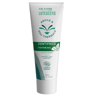Pasta dentífrica de menta ecológica Lutescens 75ml