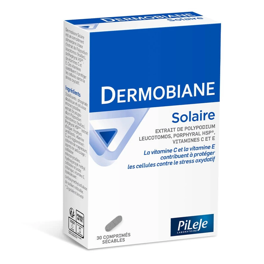 Pileje Dermobiane Dermobiane Sun Protection 30 Tablets 30 Comprimés