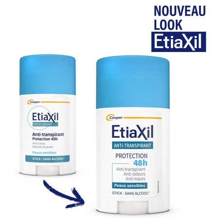 Etiaxil Aerosol Deodorant 48h protection against moderate sweating for sensitive skin 40 ml