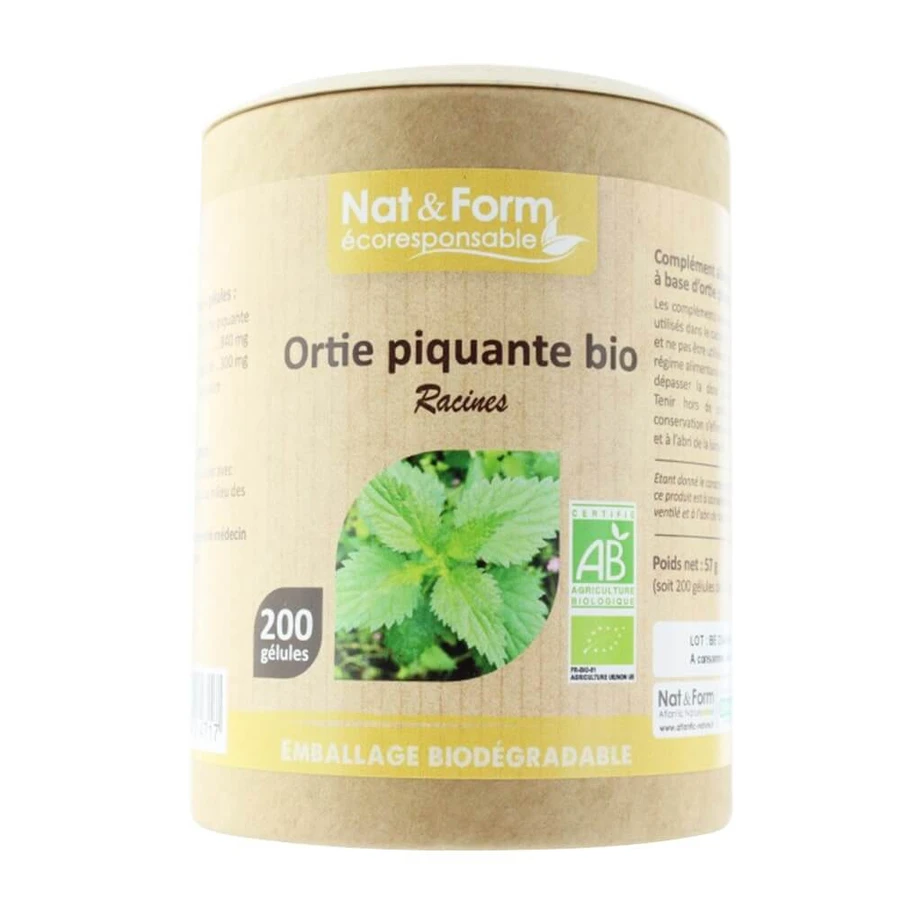 Nat&Form Raíz de Ortiga Ecológica 200 Jalea