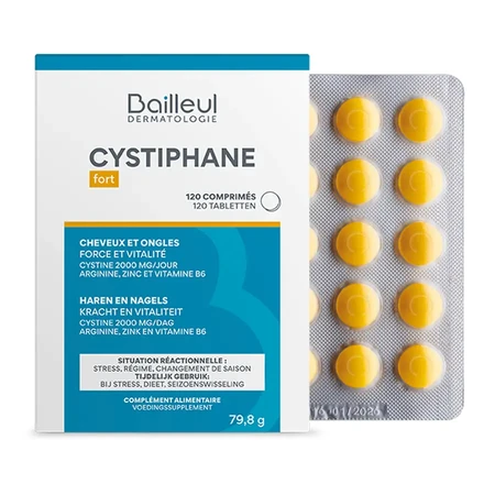 Biorga Cystiphane do włosów i paznokci, 120 tabletek, Bailleul: ceny i cechy