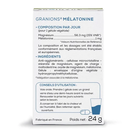 Granions Melatonin 60 Granulat
