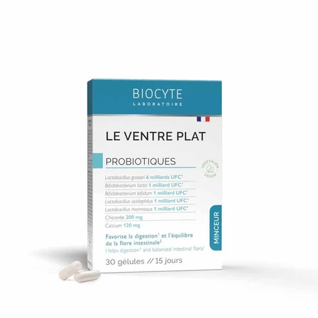 Biocyte Minceur Le Ventre Plat Probiotiques 30 Gélules