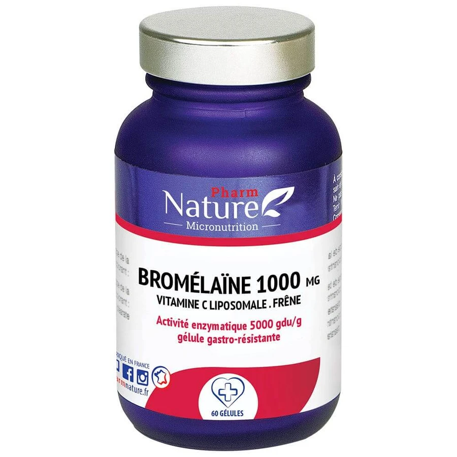 Pharm Nature Micronutrition Bromelina 1000 MG 60 capsule