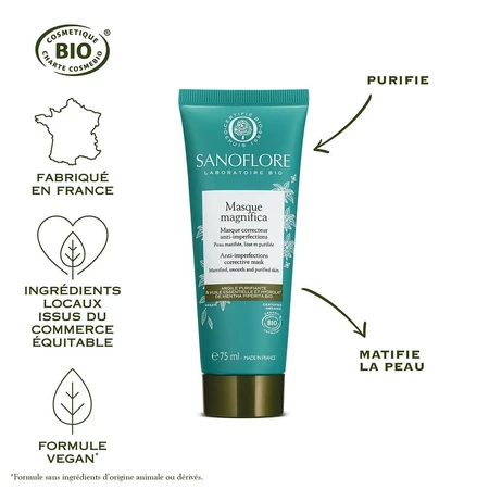 Sanoflore Magnifica Bio Mascarilla Todo Tipo de Piel 75ml