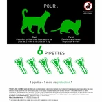 Frontline Combo Spot-on Gato y Hurón 6 Pipetas 0,5 ml