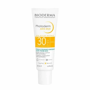 Bioderma Photoderm Fluido Corrector Matificante Antiimperfecciones Spf30 AKN Mat Pieles con tendencia acneica 40ml