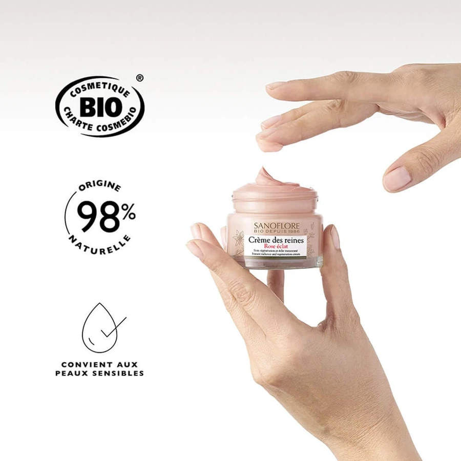 Sanoflore Reines Eclat de Rose® Bio-Creme 50ml
