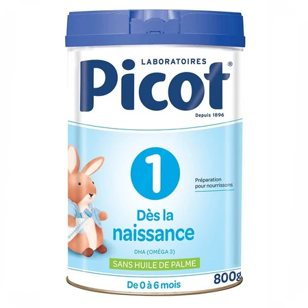 Picot 1 Mleko w proszku od urodzenia 0-6 miesięcy 800g: ceny i cechy